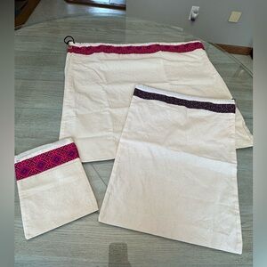 Tory Burch set of Dustbags Drawstring bags